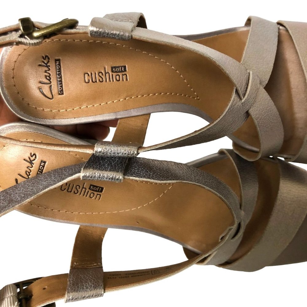 Clarks Collection Soft Cushion Sandals Size: 8.5 M - image 6